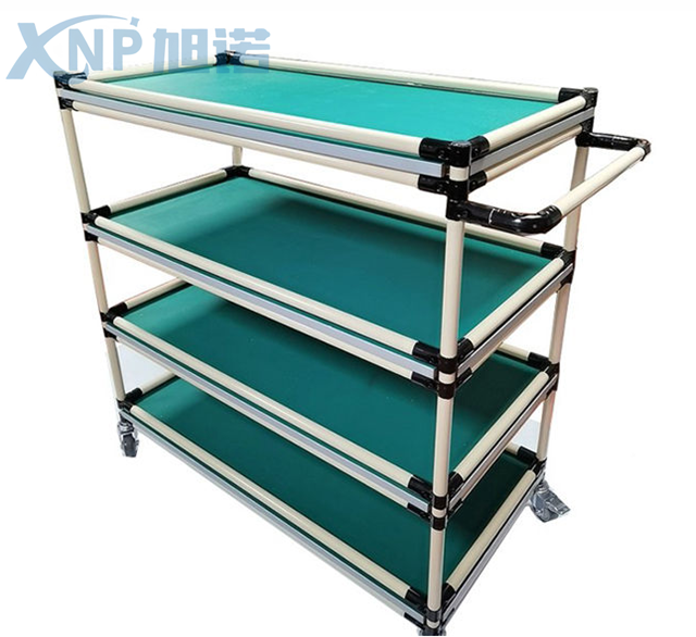 看完這4步，安裝鋁型材精益管周轉(zhuǎn)車其實(shí)很簡(jiǎn)單