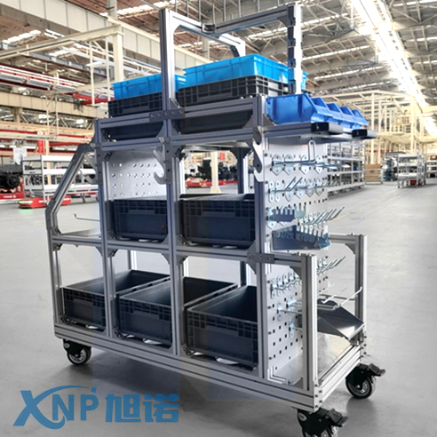 鋁合金物流周轉(zhuǎn)小推車為何深受工廠的喜愛？