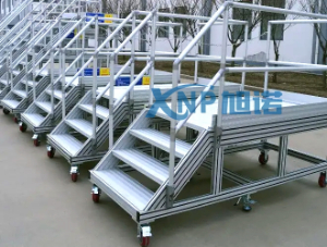 鋁型材移動(dòng)檢修平臺(tái)如何根據(jù)承重選擇腳輪？